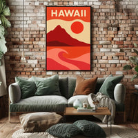 Hawaii Vibrant Landscapes Poster