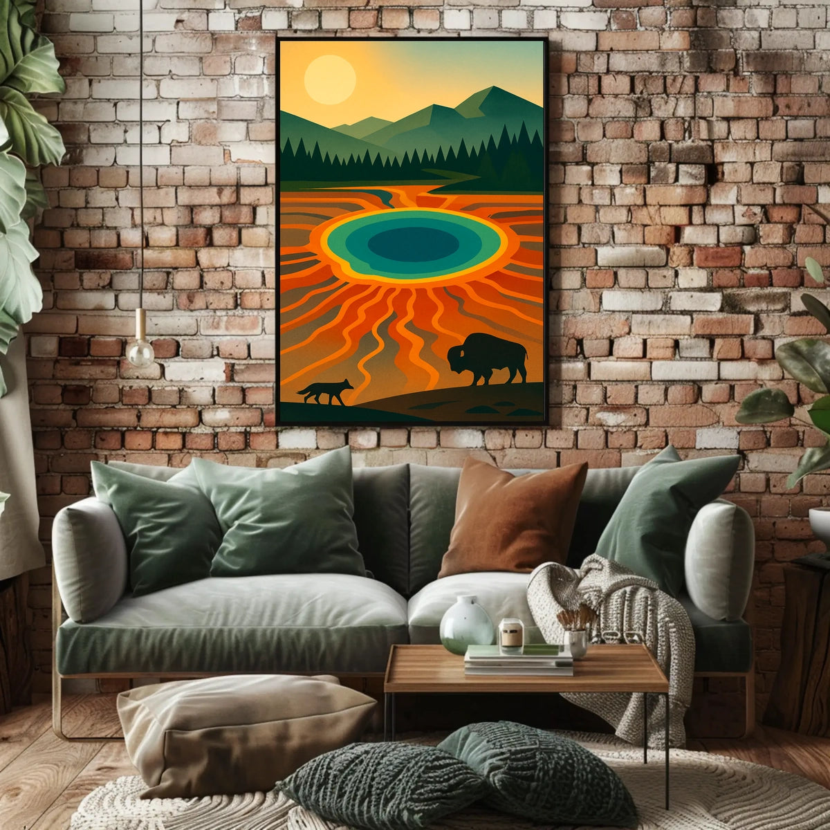 Yellowstone Serenity Poster