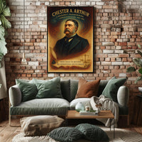 Chester A. Arthur A President Transforming Administration Poster PosterGoat
