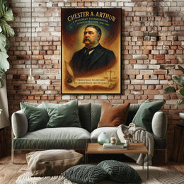 Chester A. Arthur A President Transforming Administration Poster PosterGoat