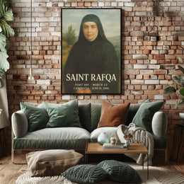 Saint Rafqa Poster