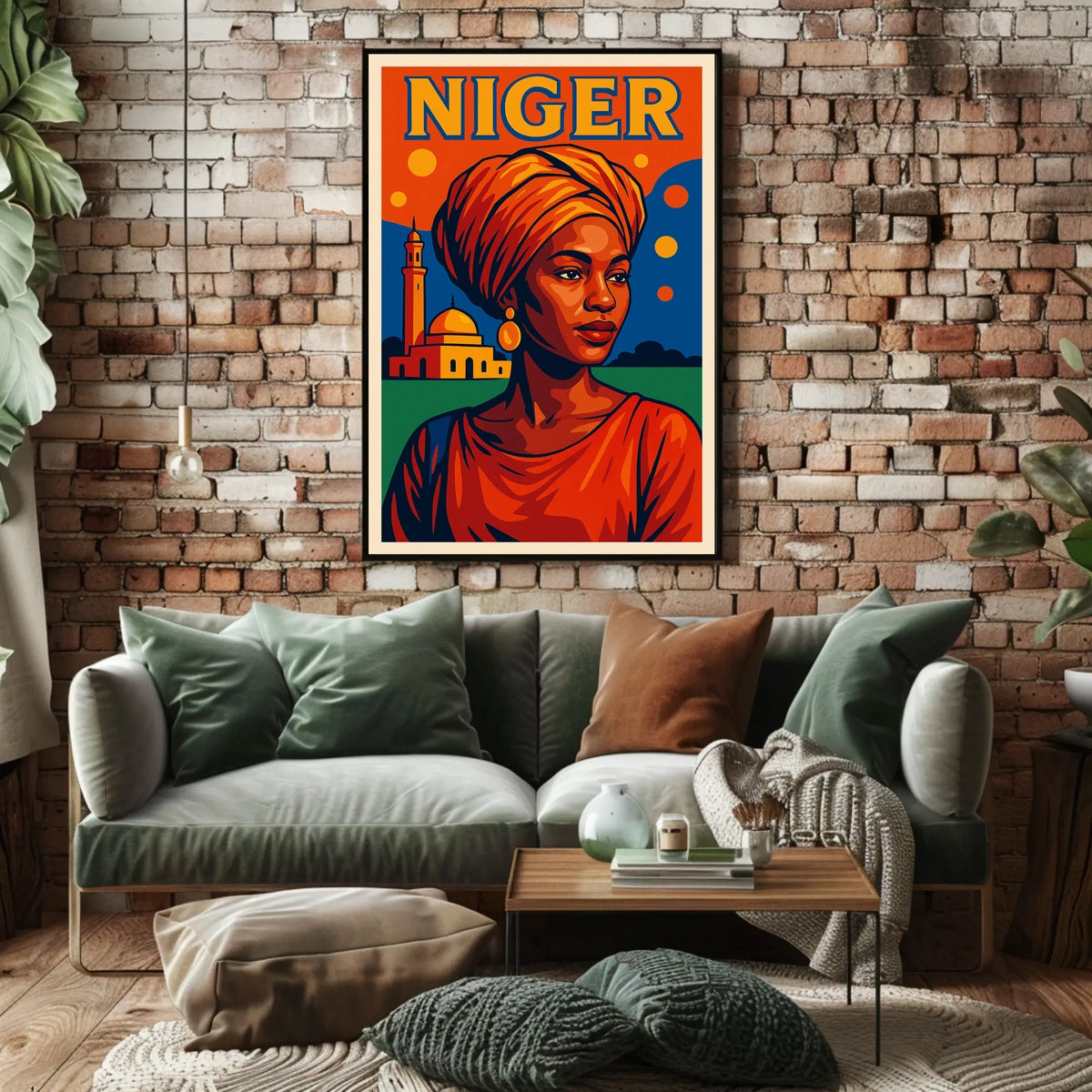Niger Cultural Heritage Poster