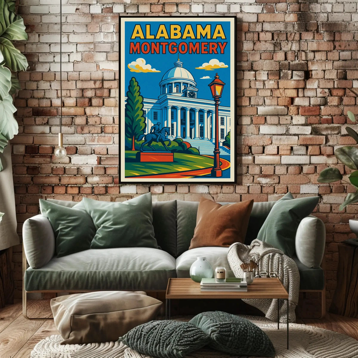 Alabama Montgomery Poster
