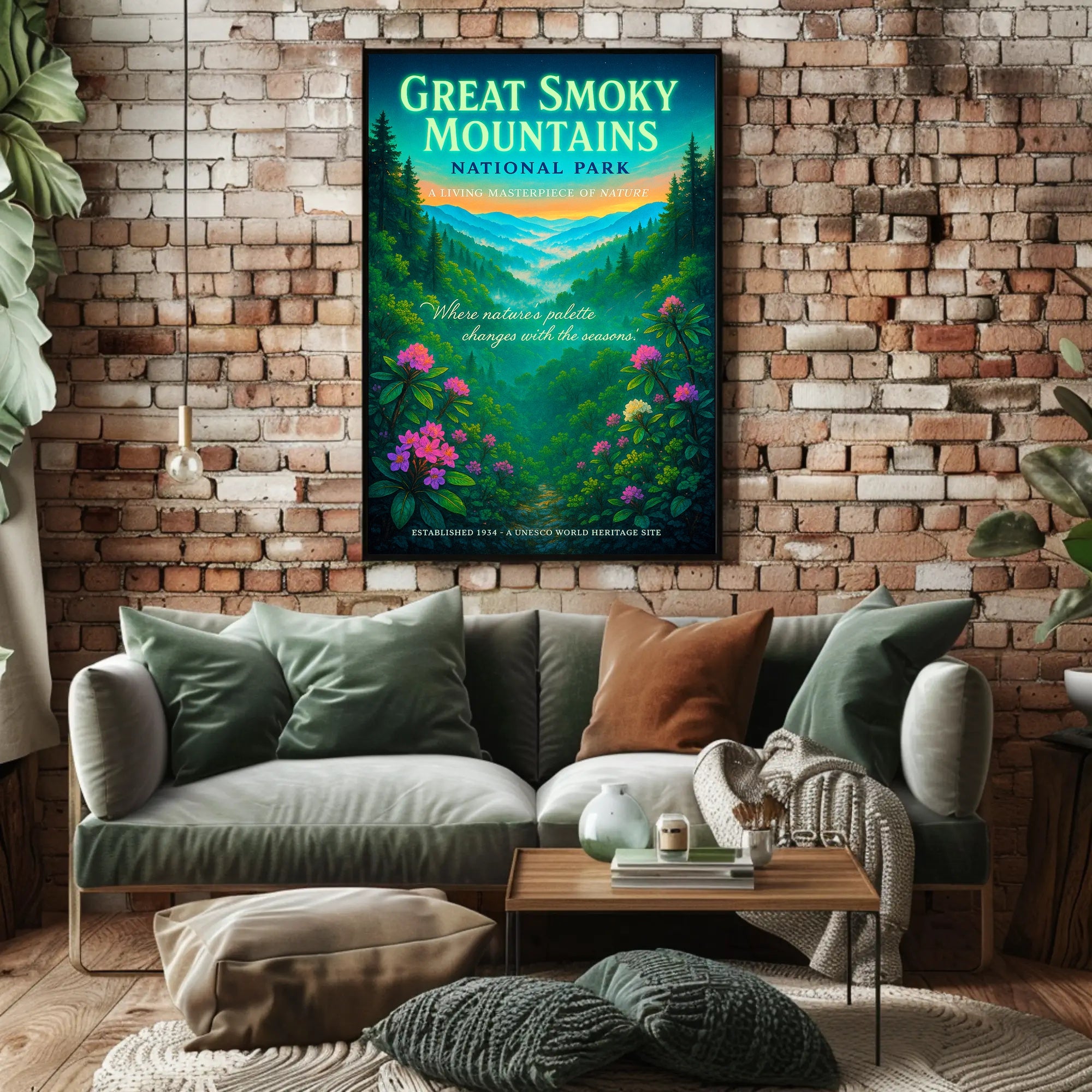 Great Smoky Mountains National Park Poster PosterGoat