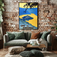 Lac De Sarrans Poster
