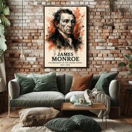 James Monroe 5th President Poster