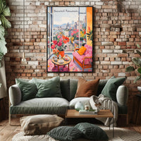 Bucaresti Serenity: A Balcony View Poster