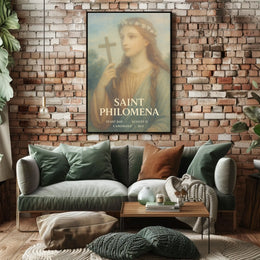 Saint Philomena Poster