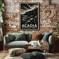 Acadia National Park Poster