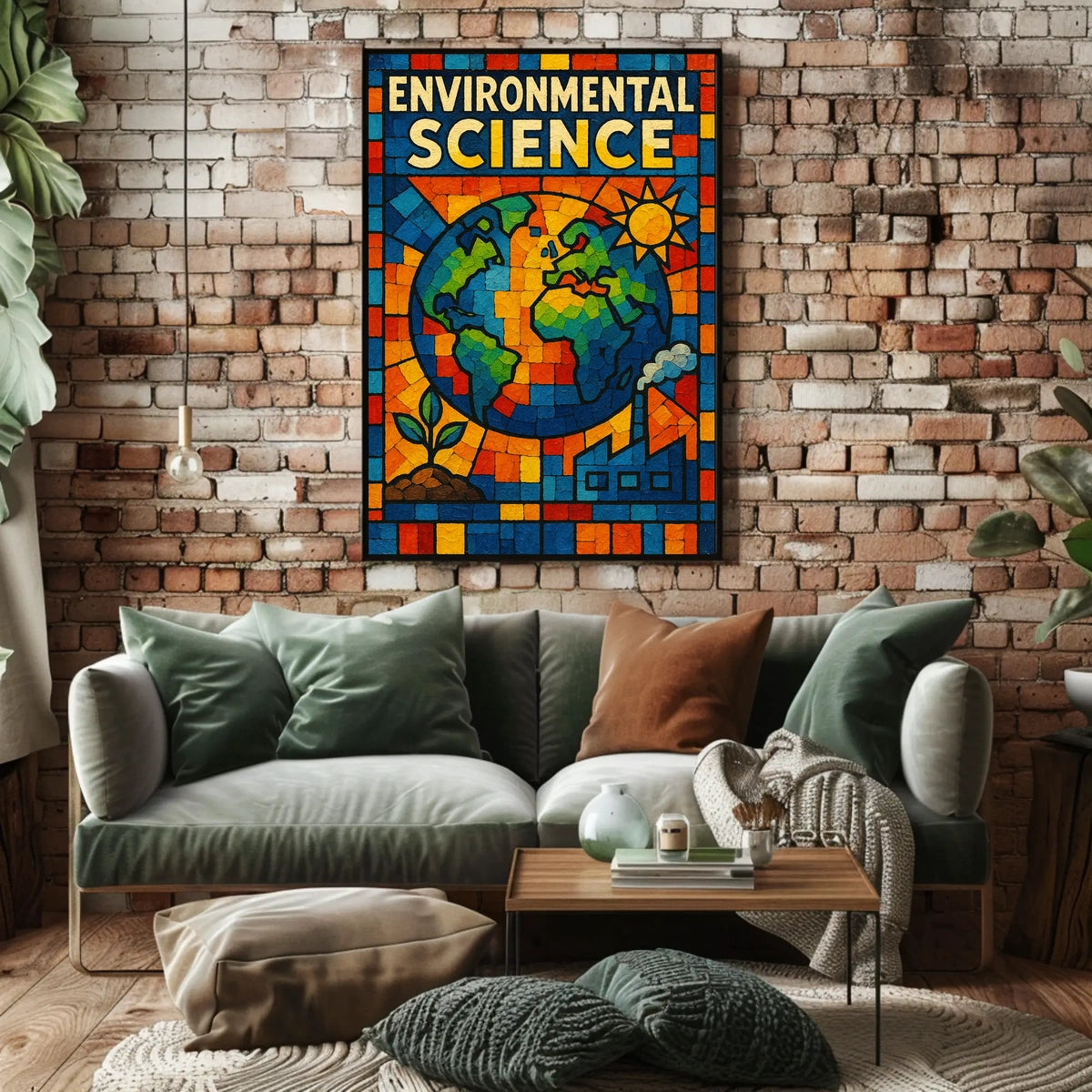 Environmental Science Mosaic Poster