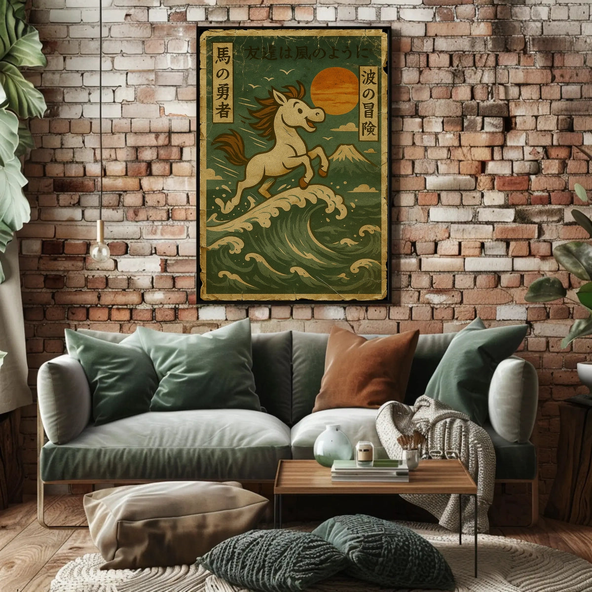 The Adventurous Horse Poster