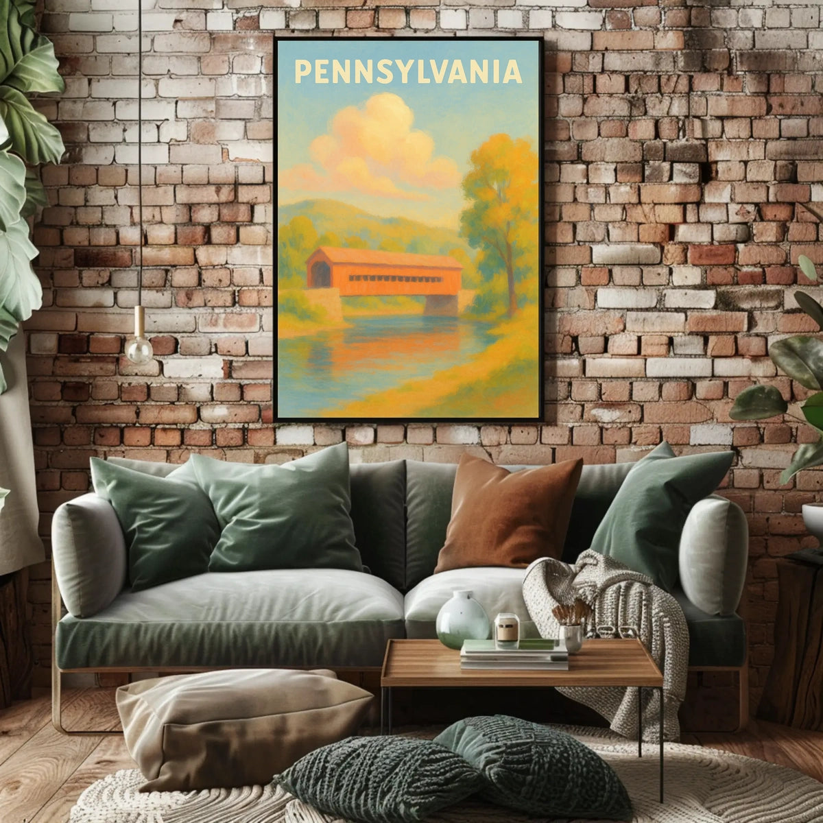 Pennsylvania Scenic Landscape Poster