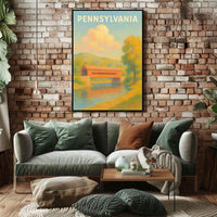 Pennsylvania Scenic Landscape Poster