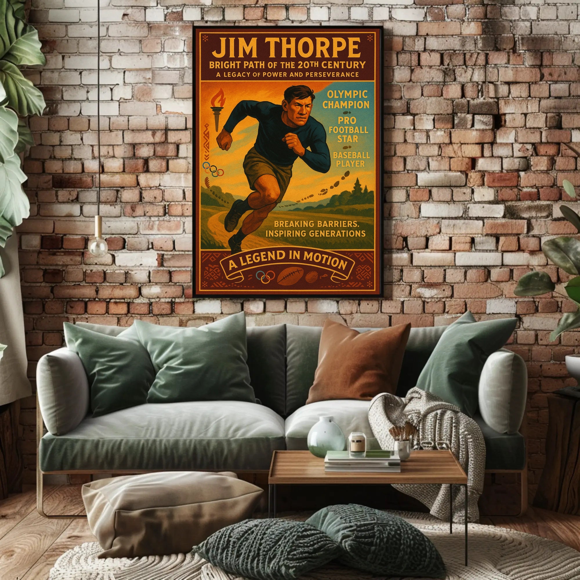 A Legend in Motion Poster