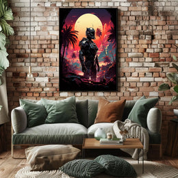 Cybernetic Sunset Poster