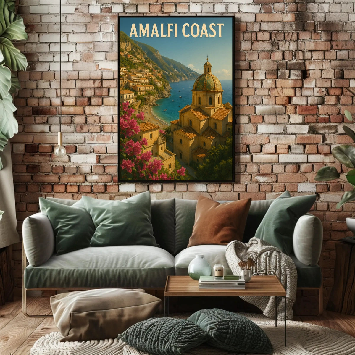 Amalfi Coast Poster Museum Quality Wall Art Print 18x24