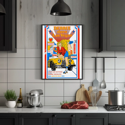 Vintage Poster Debbie Does Las Vegas