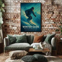 Winter Glide Poster