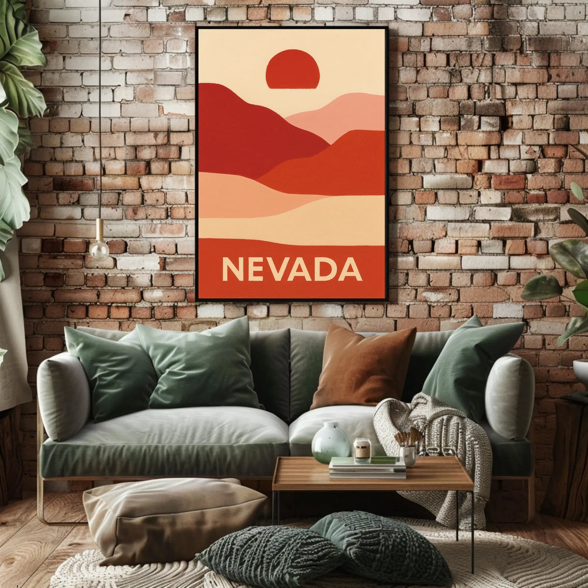 Nevada Sunset Poster