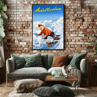Adelboden Winter Fun Poster