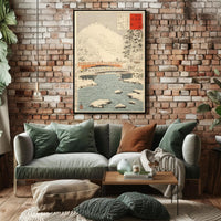 Tranquil Winter Scene Poster PosterGoat