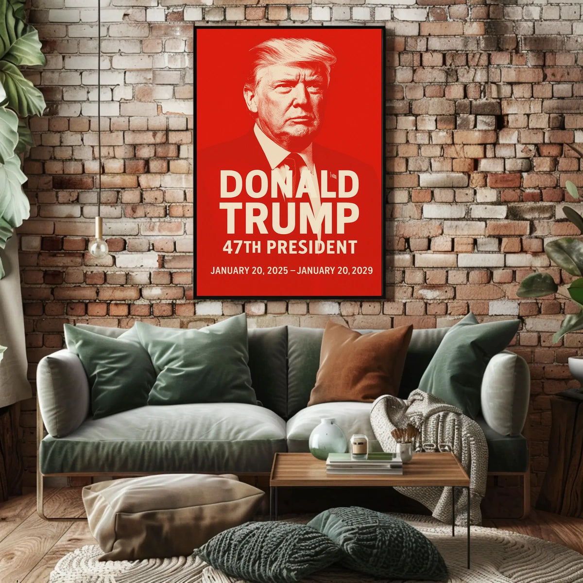 Donald Trump 47th President Poster