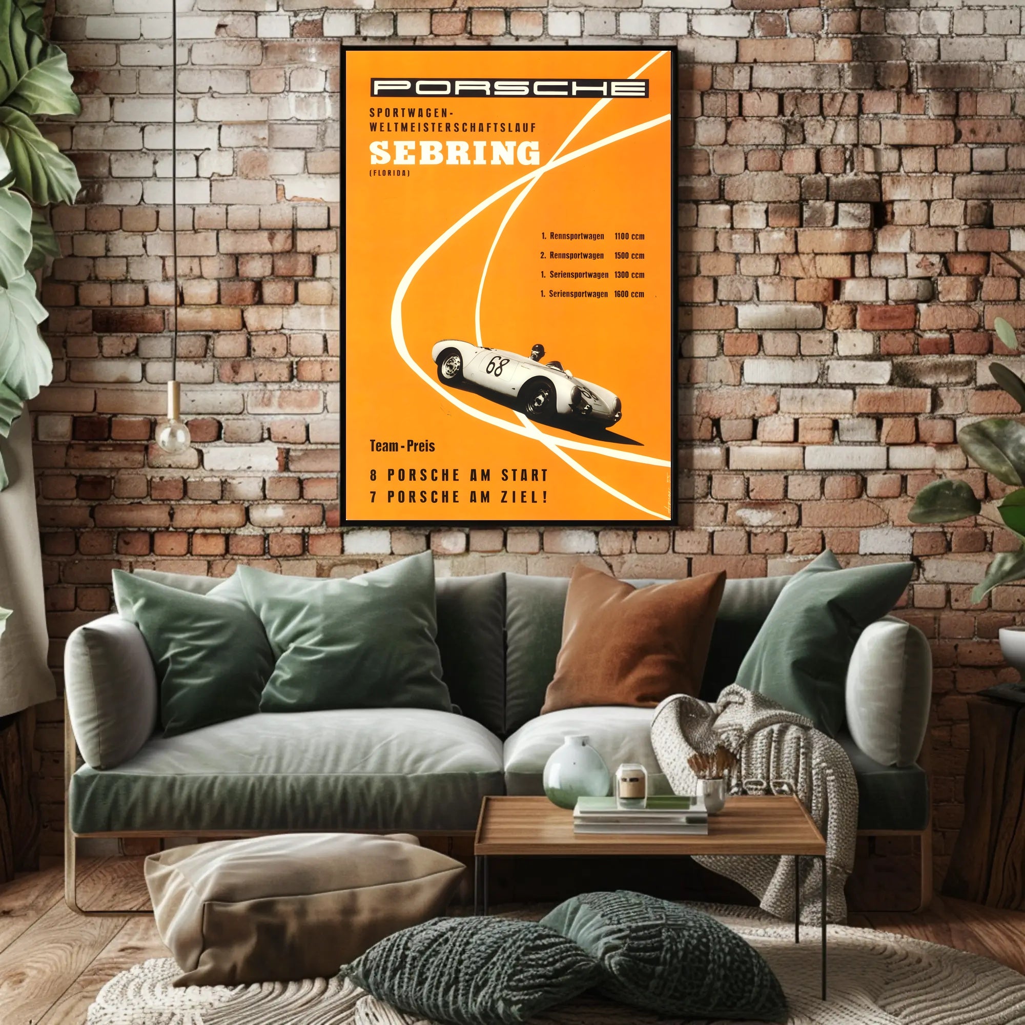 Porsche Sportwagen Championship at Sebring Poster