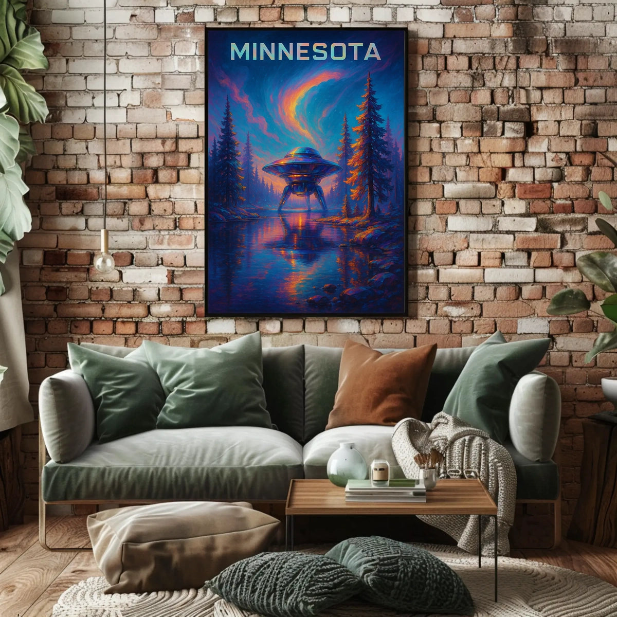 Minnesota A Surreal Landscape Surreal Poster