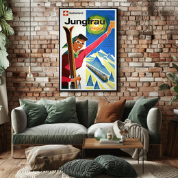Explore the Jungfrau Region Poster PosterGoat