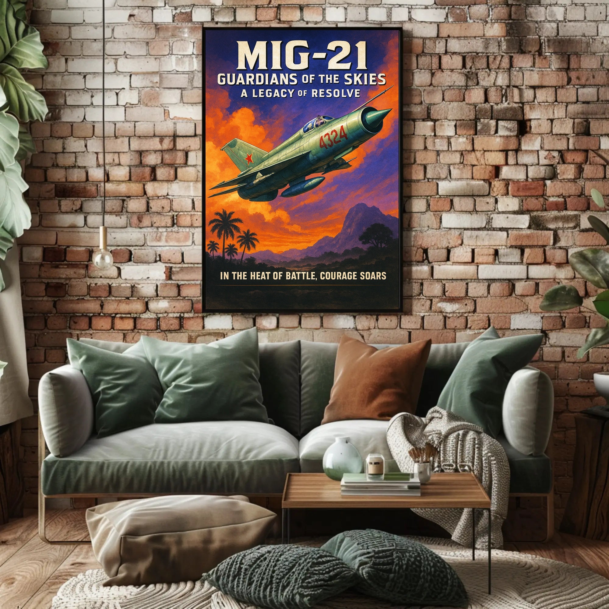 MIG-21 Guardians of the Skies Poster