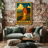 Indiana Countryside Poster