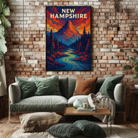 New Hampshire Wilderness Poster