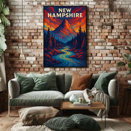 New Hampshire Wilderness Poster