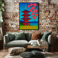 Japan Cultural Harmony Poster