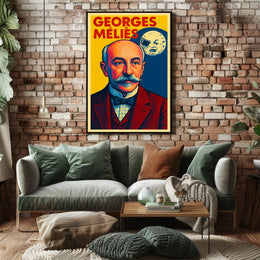 Georges Méliès Cinematic Pioneer Poster