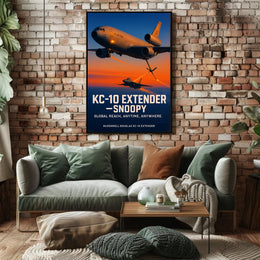 KC-10 Extender Global Reach Poster PosterGoat