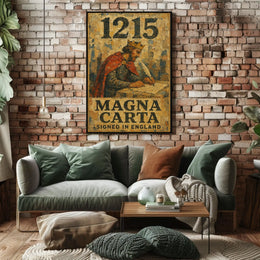 Magna Carta 1215 Poster