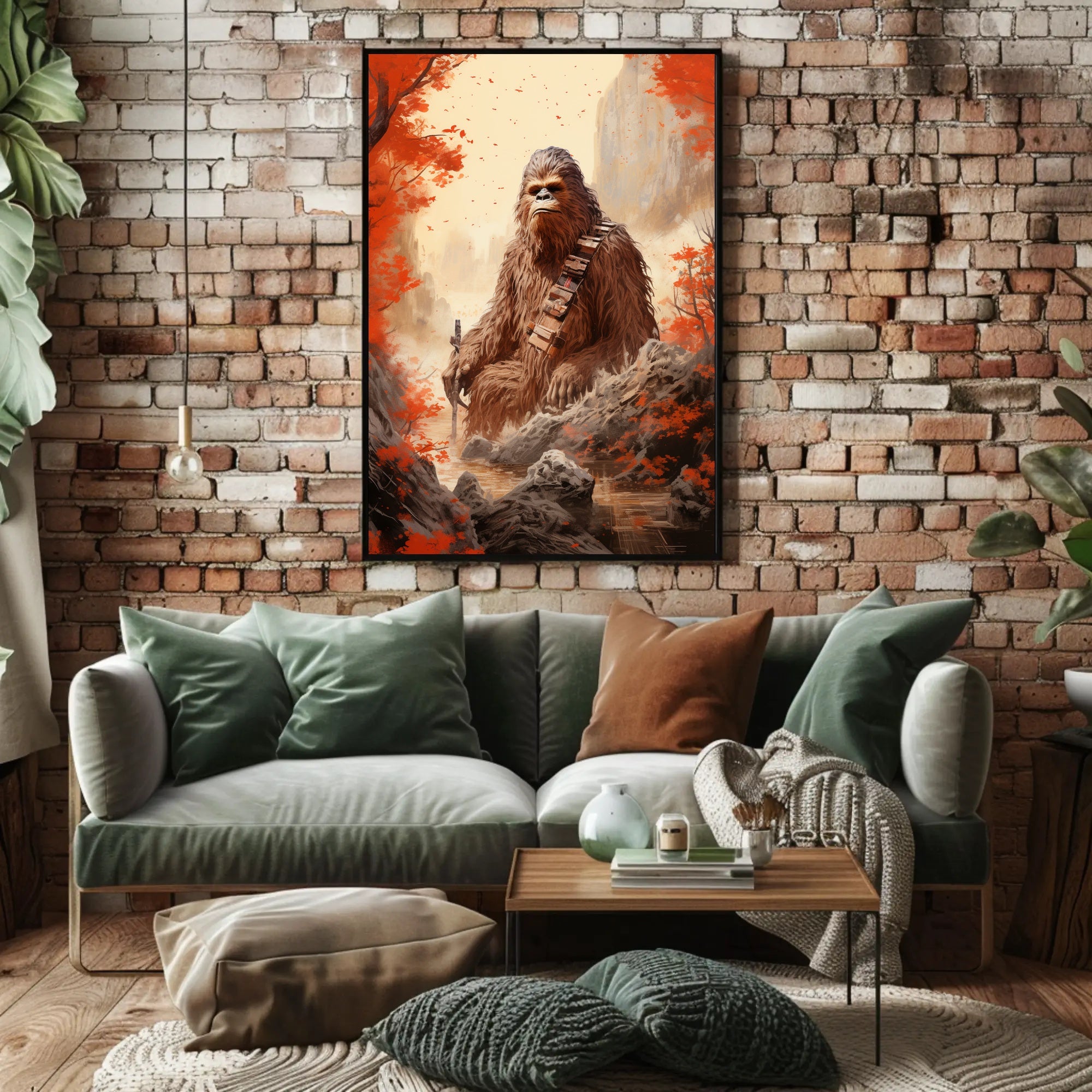 Mystical Forest Guardian Poster