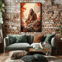 Mystical Forest Guardian Poster