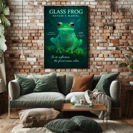 Glass Frog NatureS Marvel Poster