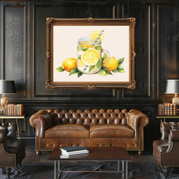 Refreshing Lemonade Delight Poster