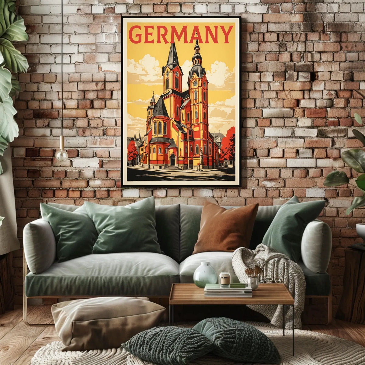 Architectural Beauty of Germany Poster