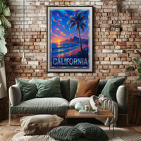 California Dreamscape Poster