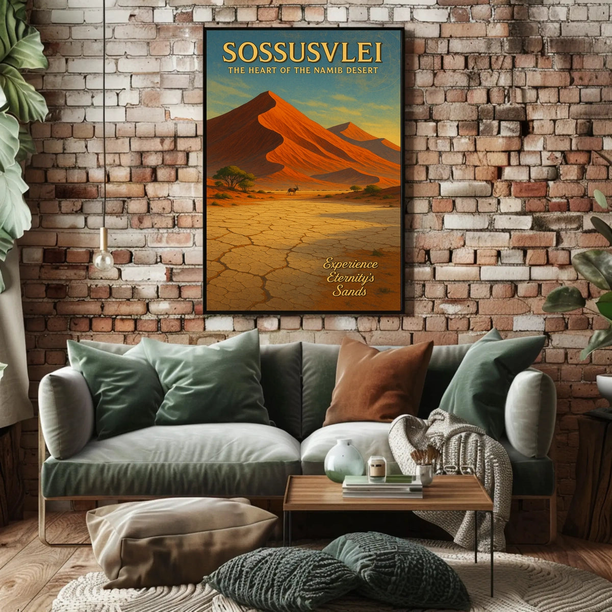 Sossusvlei The Heart of the Namib Desert Poster
