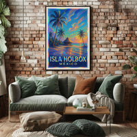 Isla Holbox, México Poster