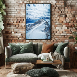 Majestic Mountain Peaks Poster