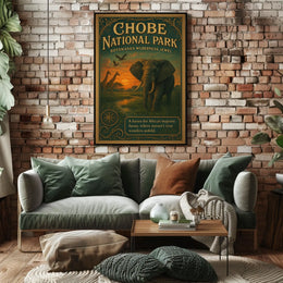 Chobe National Park Botswanas Wilderness Jewel Poster