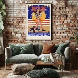 Vibrant Abstract Art Print for Creative Spaces - Artistic Poster