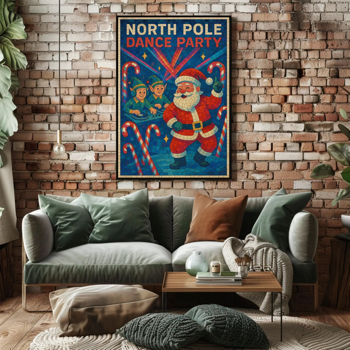 North Pole Dance Party Poster