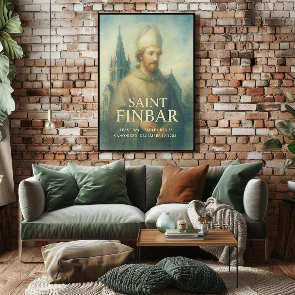 Saint Finbar Poster